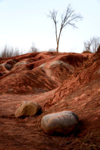 Cheltenham Badlands, Caledon Ontario photo