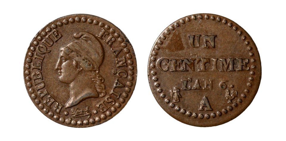 France 1 Centime, 1797