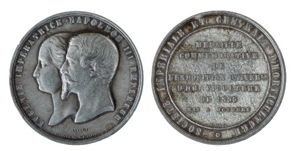 1855 Universal Exposition Commemorative Medal