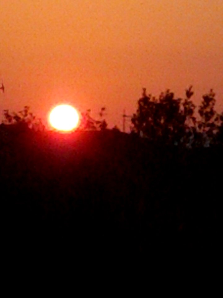 Un tramonto .all'alba