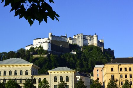 Historic center salzach downtown photo