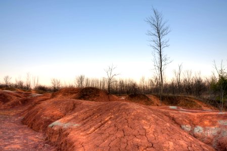 Cheltenham Badlands, Caledon Ontario photo