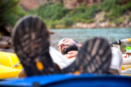 Nap time at Whitmore Wash