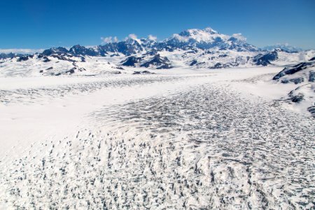 The Bagley Icefield and Mt. St. Elias photo