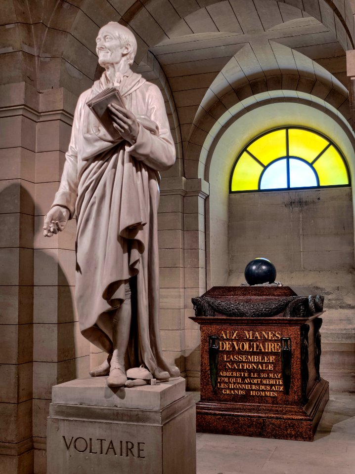Voltaire's Tomb, The Pantheon, Paris