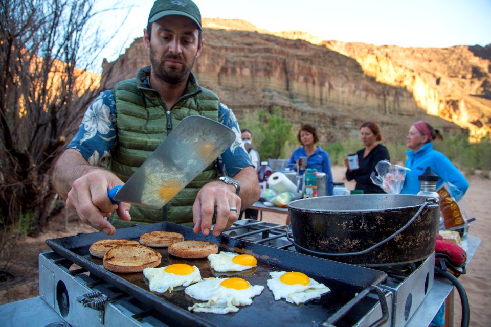 Breakfast at Whitmore Wash