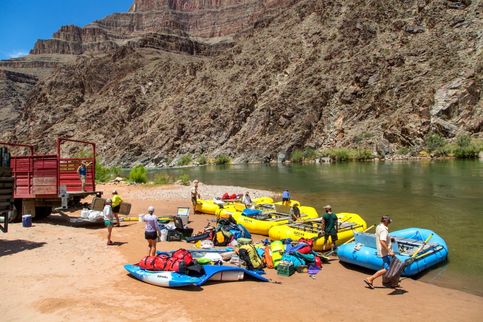 Takeout at Diamond Creek