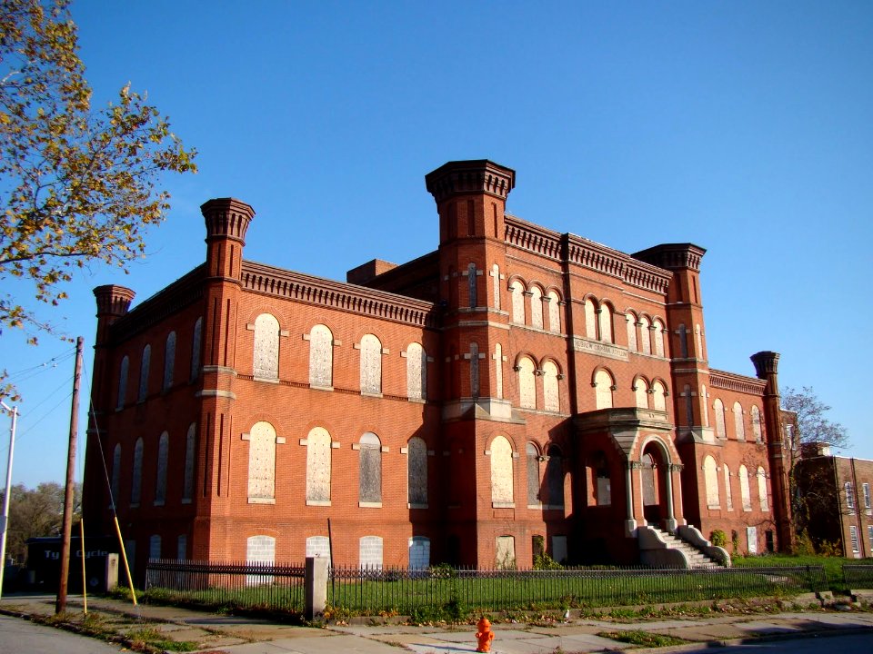 Hebrew Orphan Asylum (1876; Lupus & Roby, architects), 2700 Rayner Avenue, Baltimore, MD 21216