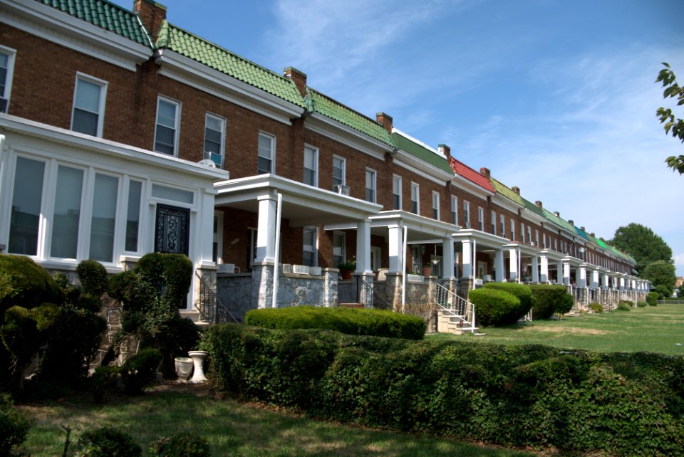 Rowhouses, Edmondson Avenue Historic District