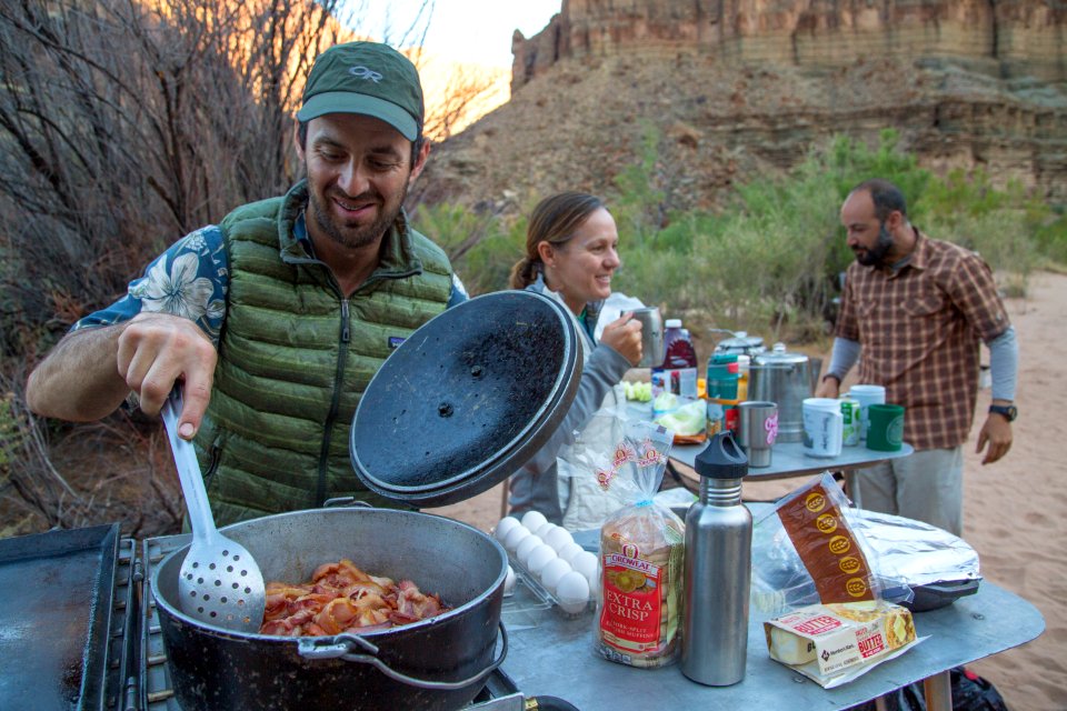 Breakfast at Whitmore Wash