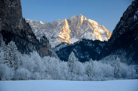 Winter mountains styria photo
