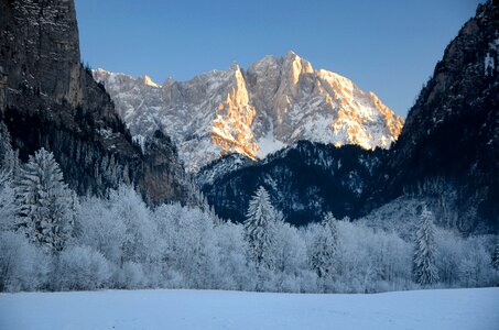 Winter mountains styria