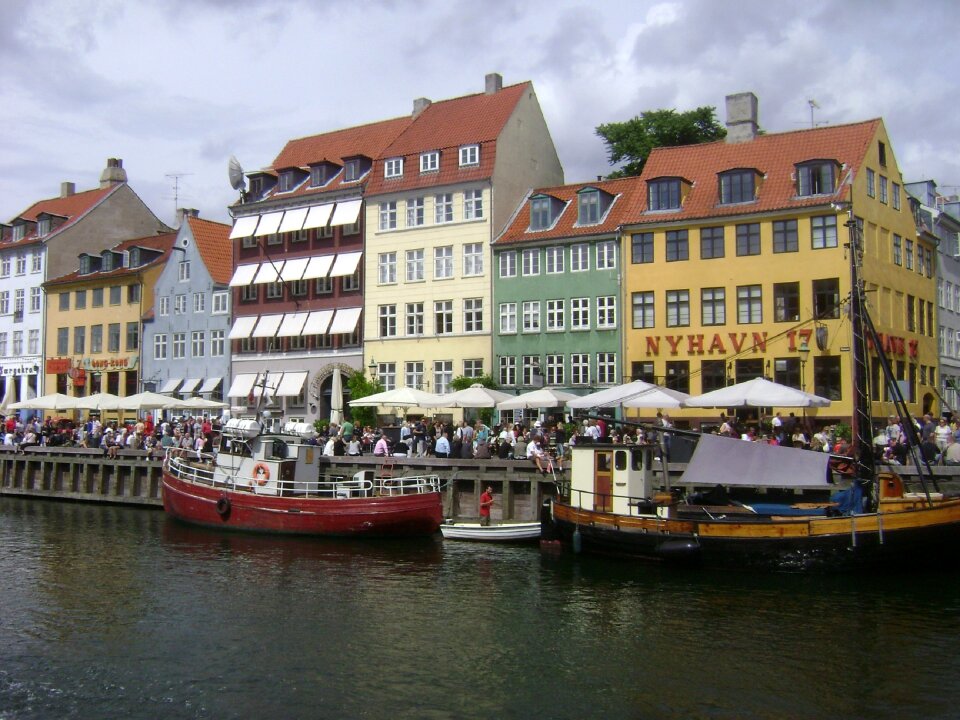 Copenhagen denmark waterfront photo