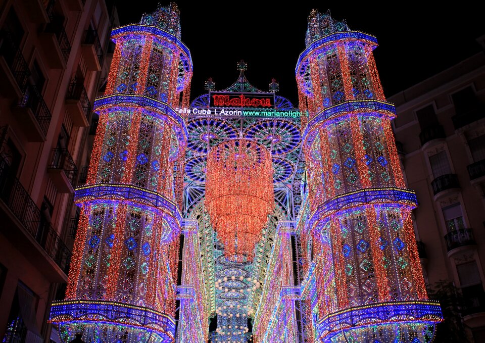 Spain region of valencia light