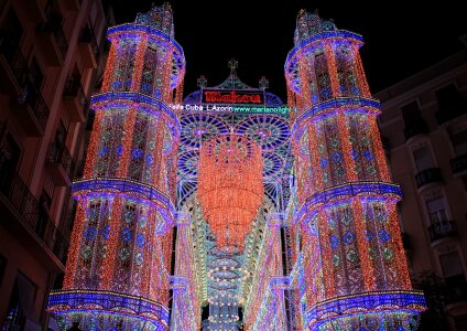 Spain region of valencia light