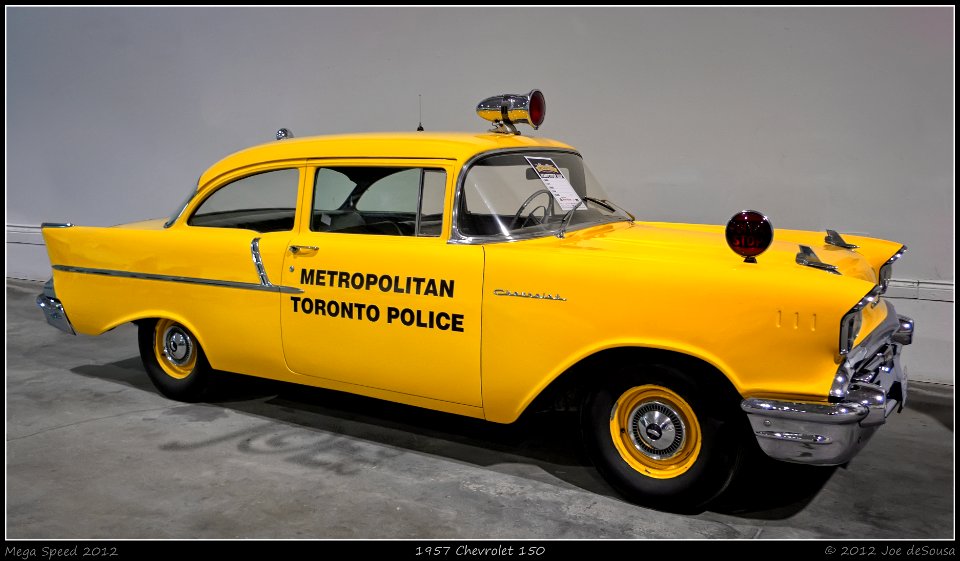 1957 Chevrolet 150 Police Car photo