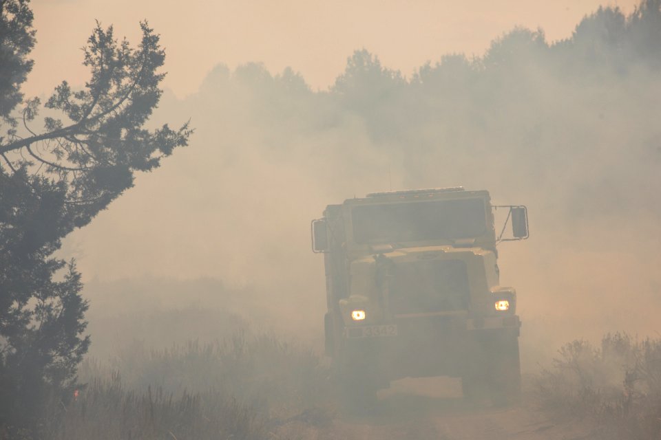 Blacklining the Trout Springs Rx Fire