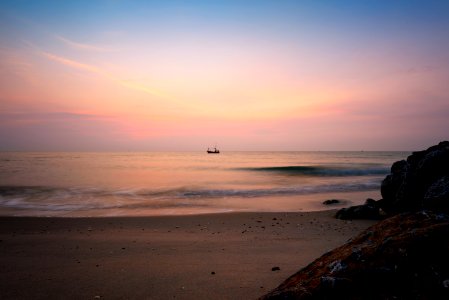 Sunrise on the Gulf of Thailand photo