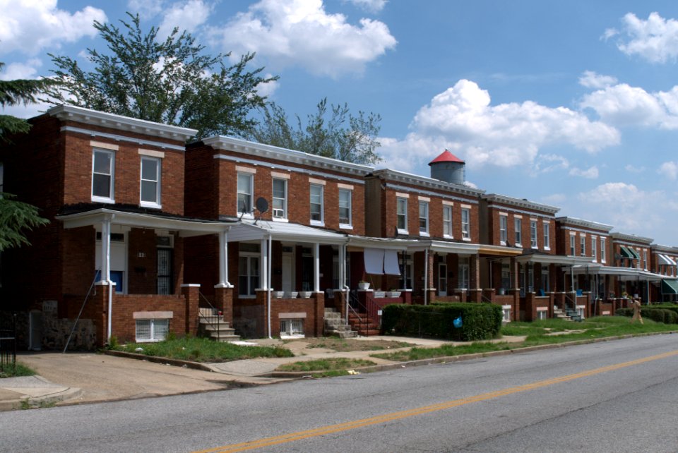 Rowhouses, Edmondson Avenue Historic District
