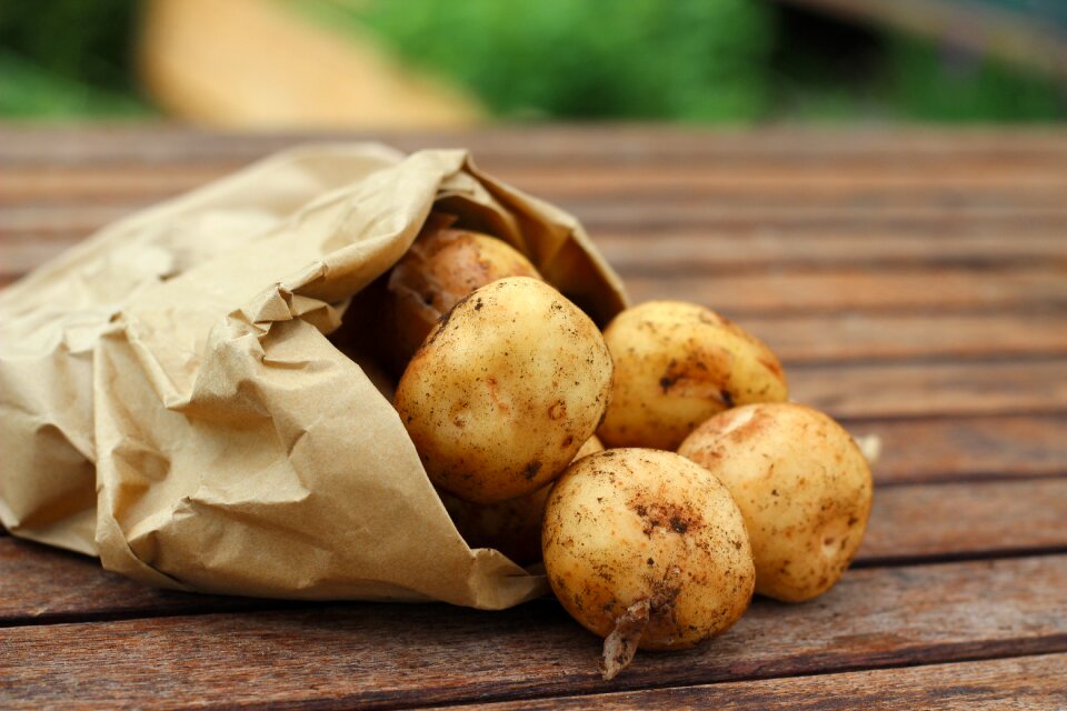Potatoes food vegetarian