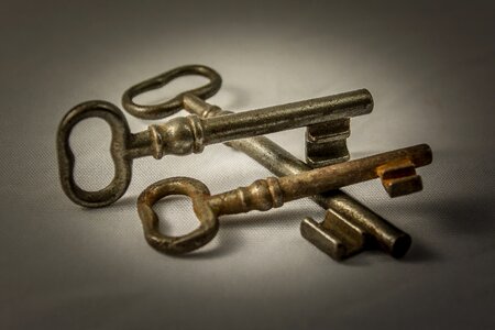 Close to door key iron