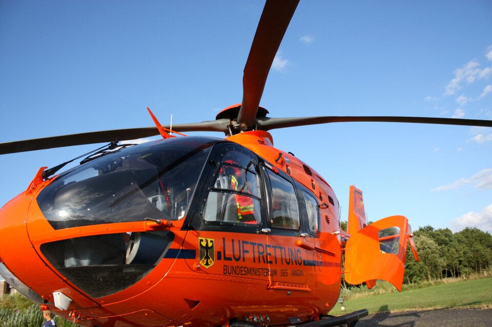Rescue helicopter helicopter flying