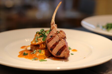 Restaurant meat grill