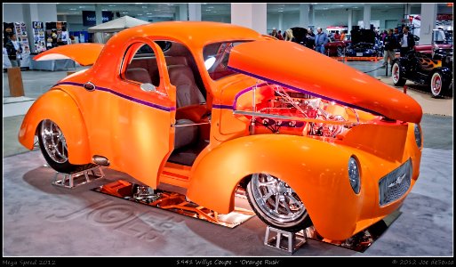 1941 Willys Coupe - 'Orange Rush'