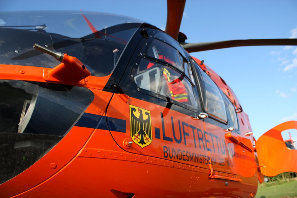 Rescue helicopter helicopter flying