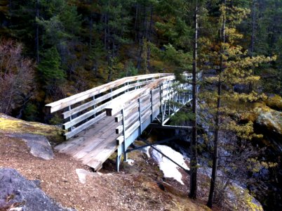 Bridge at fry creek canyon