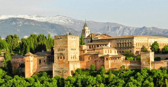 Spain moorish palace photo