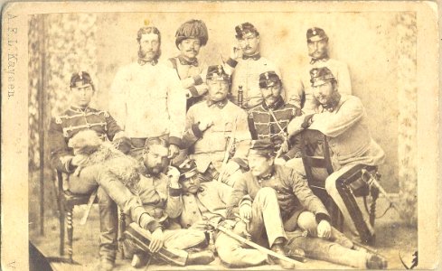 11 østrigske Officerer