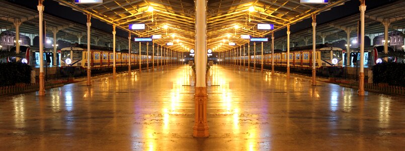 Station travel railway photo