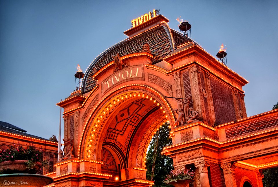 Entrance to Tivoli Gardens, Copenhagen