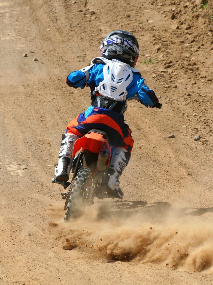 Race motorcycle sport