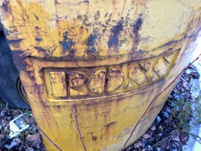 old forklift near Slocan City BC