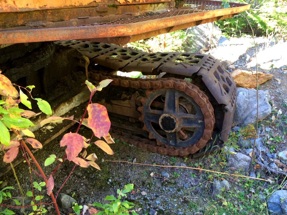 Dragline near Grand Forks BC