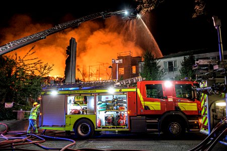 Fire at supported living complex in Crewe