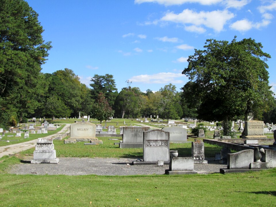 Graveyard landscape death