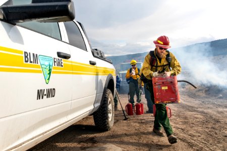 Blacklining the Trout Springs Rx Fire photo