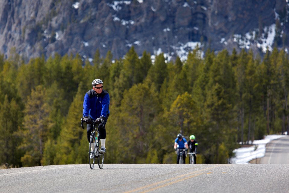 Road biking between Madion and Norris.