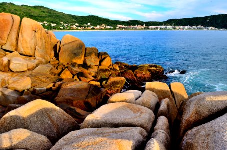 Praia Brava desde las rocas photo