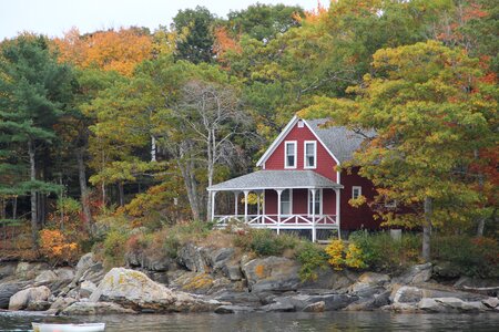 Cottage new england home photo