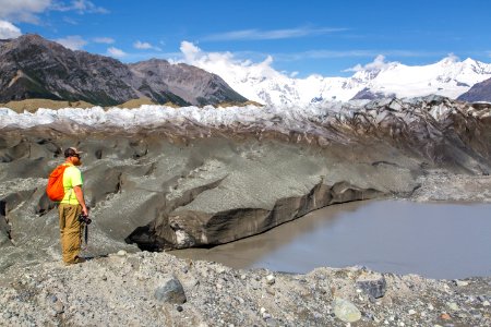 Exploring the Kennicott Glacier photo