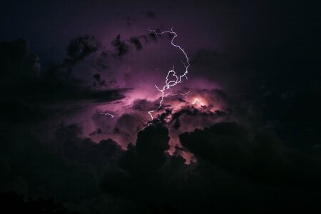 Light bolt storm