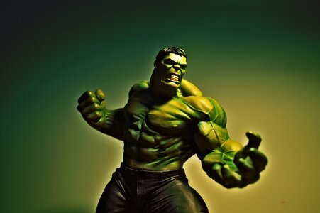 Actionfigure nerd statue