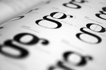 Characters g letters