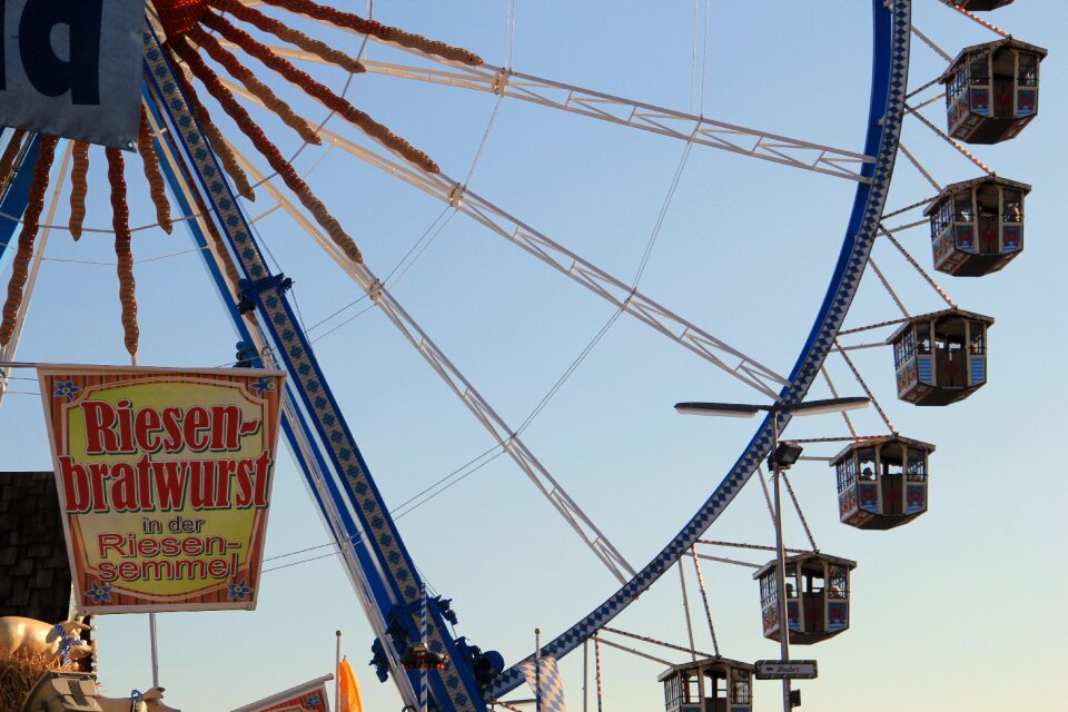 Folk festival ride bavaria