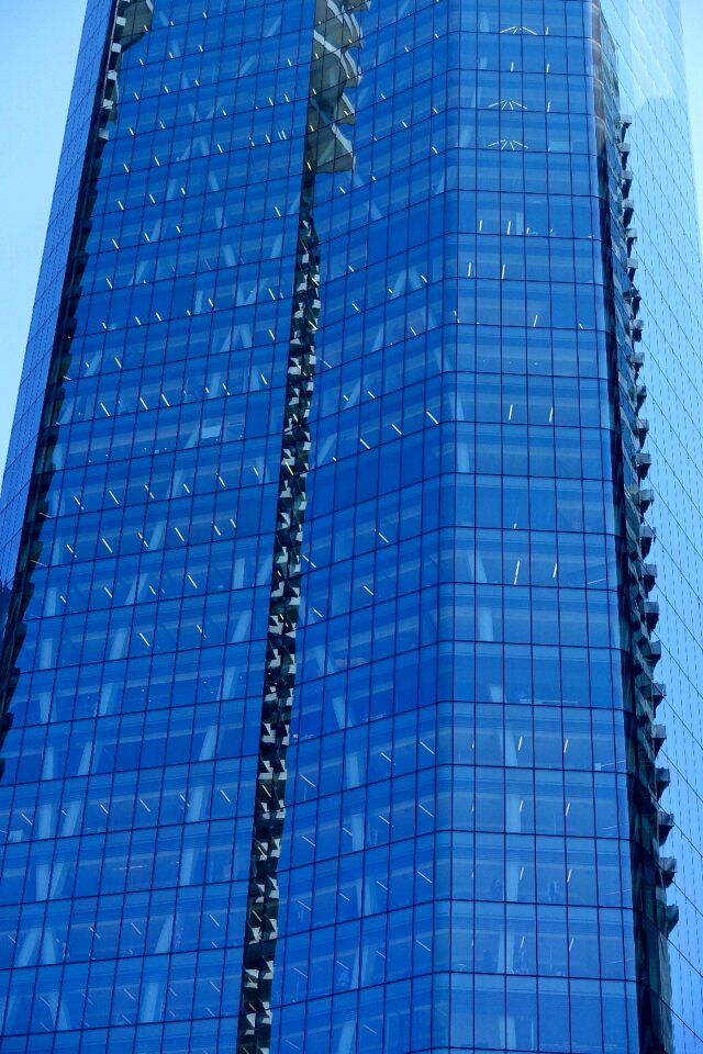 Blue architecture design