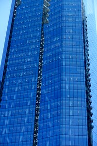 Blue architecture design photo
